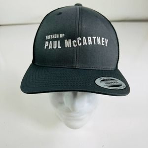 Freshen Up Tour Paul Mccartney Mens Classics Trucker Cap Embroidered‎ New